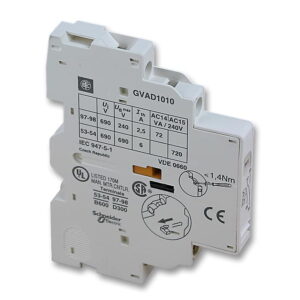schneider auxiliary contact gvad1010
